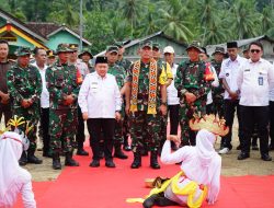 Ketua Tim Wasev TMMD ke-124, Brigjen TNI Joni Pardede, Tinjau Lokasi di Kodim 0422/Lampung Barat