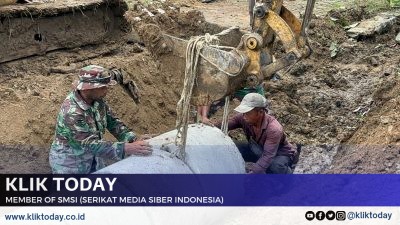 Pemasangan Gorong-Gorong di Lokasi TMMD ke-124 Kodim 0422/Lampung Barat Tingkatkan Aksesibilitas Warga