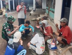 TNI Hadir di Tengah Warga, Babinsa Dadapan Dapat Apresiasi Usai Sambangi Buruh Bangunan