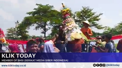 Tumpeng Gunungan Hasil Bumi dalam Nyadran, Simbol Syukur dan Warisan Leluhur