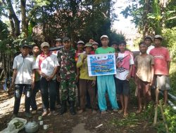 Babinsa Tanggap Krisis Air, Warga Curalempet Akhirnya Nikmati Air Bersih