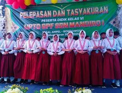 Kenangan Tak Terlupakan, SDN Mandiro 01 Tegalampel Bondowoso, Lepas Siswa Kelas VI dengan Penuh Cinta
