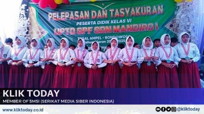 Kenangan Tak Terlupakan, SDN Mandiro 01 Tegalampel Bondowoso, Lepas Siswa Kelas VI dengan Penuh Cinta