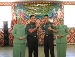 Pisah Sambut Komandan Kodim 0422/Lampung Barat, Letkol Inf Rizki Kurniawan Resmi Gantikan Letkol Inf Rinto Wijaya