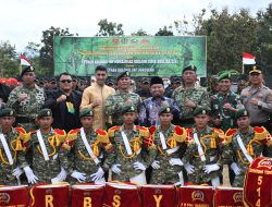 Danbrigif 9/Kostrad Pimpin Sertijab Danyon 514/SY, Dandim 0822 Bondowoso Saksikan Momen Khidmat
