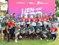 Ijen Bhayangkara Run Olympiad 2025: Dandim 0822 dan Jajaran Perwira Staf Ramaikan Perayaan HUT Polri ke-79