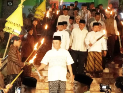 Bupati Bondowoso Hadiri Festival Obor, Meriahkan Malam 1 Muharram dengan Nuansa Religius