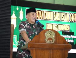 Peringati 1 Muharram, Kasdim 0822 Bondowoso Gaungkan Semangat Pengabdian dan Ketahanan Keluarga