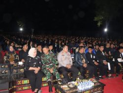 Pengesahan PSHT Berjalan Kondusif, Kapolres Nganjuk Apresiasi Pesilat dan Personel Pengamanan