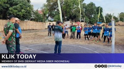 Danramil Prajekan Buka Turnamen Bola Kasti Sambut HUT ke-80 RI