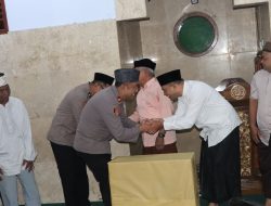 Polres Nganjuk Gelar Bakti Religi di Masjid Luhur, Wujudkan Kepedulian dan Keimanan