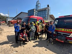 Kebakaran Mesin Silo di CV Anugerah Alam Abadi Berhasil Dipadamkan Tanpa Korban