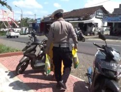 Bantu Ringankan Beban Masyarakat, Polsek Maesan Polres Bondowoso Jual Beras Murah