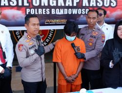 Polres Bondowoso Berhasil Ungkap Tiga Kasus Kriminal Menonjol, Kapolres: Tidak Ada Ruang Bagi Pelaku Kejahatan
