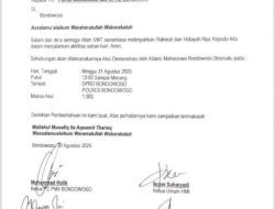 Aliansi Mahasiswa Bondowoso Bersatu Akan Gelar Aksi Demonstrasi, 1.000 Massa Diperkirakan Hadir