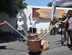 Puluhan Ribu Pil Koplo Dimusnahkan, TNI-Polri-Kejaksaan Kompak Tegakkan Hukum di Bondowoso