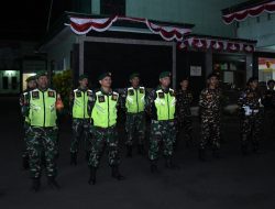 Patroli Humanis Kodim 0822 Bersama Banser, Wujud Sinergi Jaga Keamanan Bondowoso