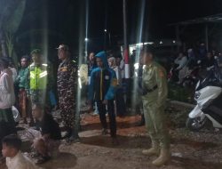 Apel Gabungan TNI, Pol PP, dan Banser di Tlogosari Perkuat Sinergi Keamanan Wilayah Bondowoso