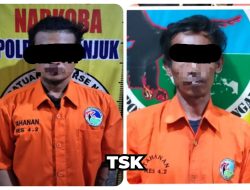 Satresnarkoba Polres Nganjuk Amankan Dua Pengedar Sabu dalam Operasi Penindakan
