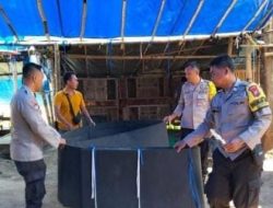 Tindak Lanjut Laporan Warga, Polsek Bagor Nganjuk Gerebek Lokasi Judi Sabung Ayam