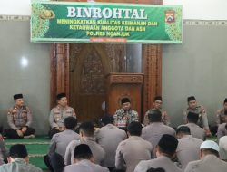 Perkuat Iman dan Etika, Polres Nganjuk Gelar Binrohtal Bersama Ustadz Suroya Diro Akbar