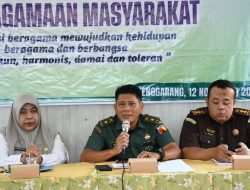 Perkuat Persatuan Umat, Kasdim 0822 bersama Bakesbangpol Bondowoso Ajak Masyarakat Perkuat Keagamaan