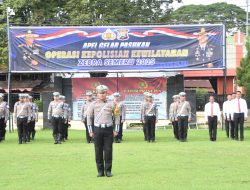 Polres Bondowoso Gelar Apel Pasukan Operasi Zebra Semeru 2025, Kapolres Tekankan Profesionalisme dan Etika Pelayanan