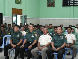 Kodim 0822 Bondowoso Gelar Vidcon Bintal Ideologi 2025, Fokus pada Etika Prajurit dan Pembinaan Keharmonisan Keluarga