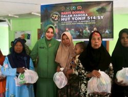 Momentum HUT Kostrad, TNI Tebar Kepedulian Lewat Aksi Sosial di Curahdami Bondowoso