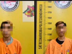 Transaksi Sabu di Pemandangan Arak–arak Digagalkan, Dua Pria Dibekuk Satresnarkoba