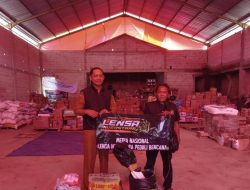 Peduli Kemanusiaan, Lensa Nusantara Distribusikan Bantuan untuk Korban Longsor Pandanarum Banjarnegara