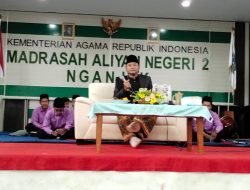 Peringatan Isra Mi’raj di MAN 2 Nganjuk, KS Tekankan Penguatan Akhlak dan Iman Siswa