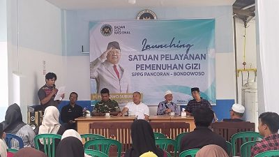 SPPG Pancoran Bondowoso Resmi Beroperasi, Ali Hasan Tegaskan Komitmen Dukung Program Gizi Nasional