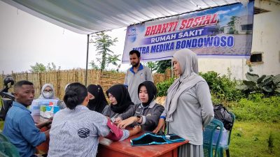 HPN Fest 2026 SMSI Bondowoso Gandeng Mitra Medika Gelar Pemeriksaan Kesehatan Gratis di Wonosuko