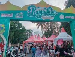Hari Pertama Puasa, Perputaran Ekonomi UMKM Menggeliat di Bazar Ramadhan Alun-alun Ki Ronggo Bondowoso