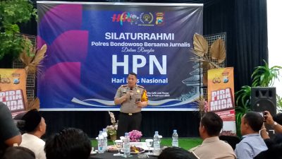HPN ke-80 Jadi Momentum Perkuat Sinergi Polres Bondowoso dan Insan Pers