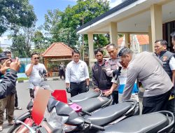 Masyarakat Apresiasi Kinerja Polres Bondowoso, Motor Korban Curanmor Kembali Tanpa Dipungut Biaya