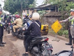 Operasi Ketupat 2026 di Depan Mata, Satlantas Bondowoso Tancap Gas Atur Arus Pasca Putusnya Jembatan Sentong Sukowiryo