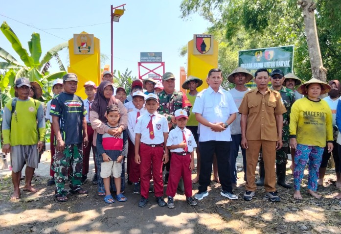 Warga Bagor Wetan Ucapkan Terima Kasih kepada Presiden atas Pembangunan Jembatan Perintis Garuda