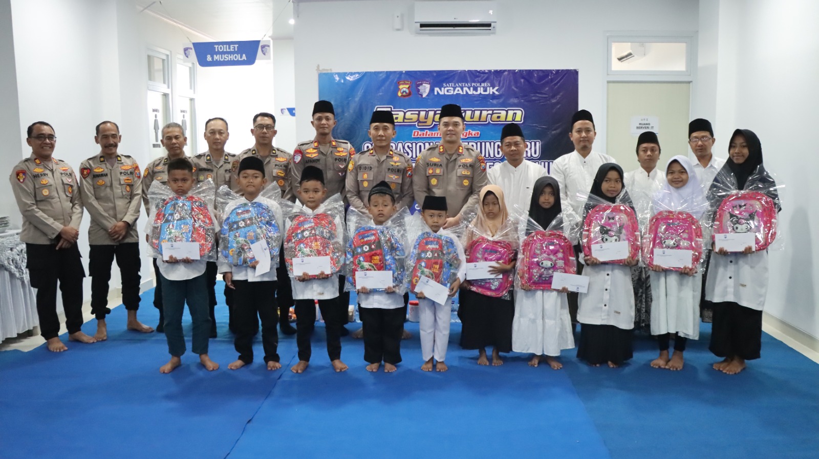 Tasyakuran Warnai Operasional Gedung BPKB Baru Polres Nganjuk, Kapolres Tegaskan Komitmen Tingkatkan Pelayanan Publik