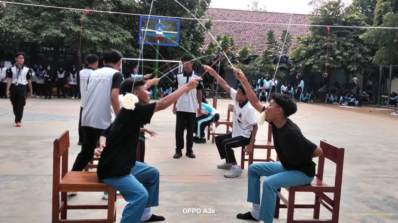 Penuh Keceriaan, Siswa SMAN 1 Berbek Meriahkan HUT ke-81 Kemerdekaan RI
