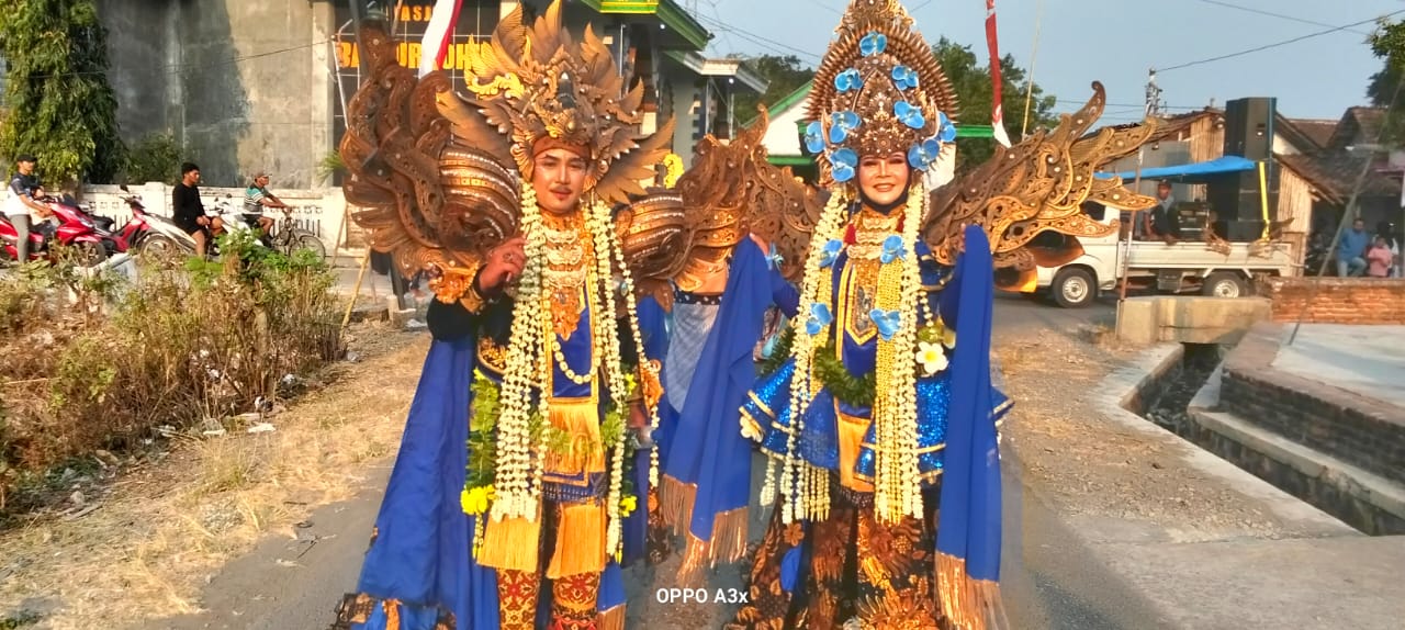 Bagorwetan Spectacular Meriahkan Pawai Budaya HUT ke-81 Kemerdekaan RI di Nganjuk