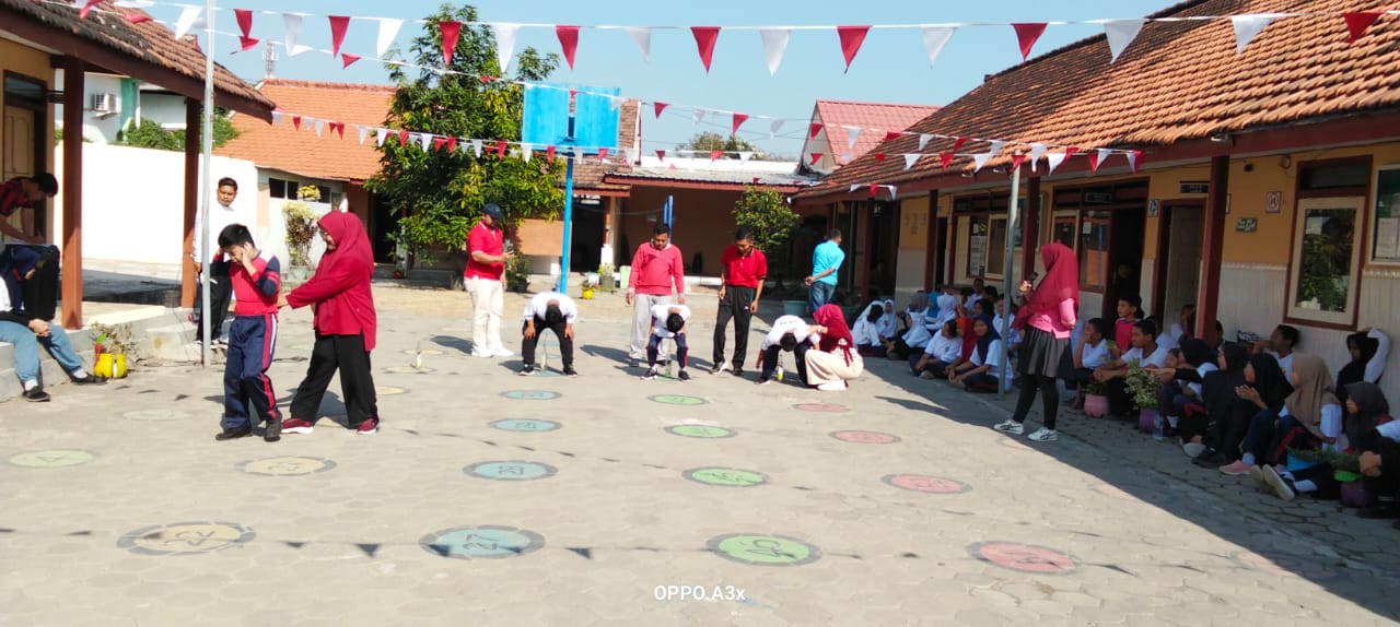 Penuh Keceriaan, Siswa SLB Shanti Kosala Mastrip Nganjuk Meriahkan HUT ke-81 RI dengan Beragam Lomba