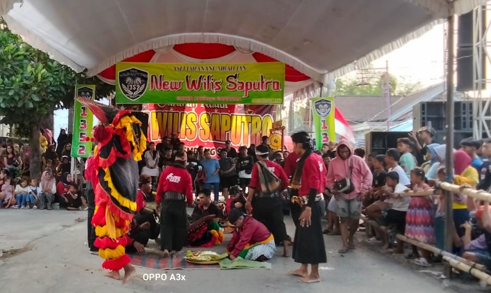 Kirab Tradisi Agustusan di Jogolewon Meriah, Jaranan New Wilis Saputra Sabet Perhatian Warga