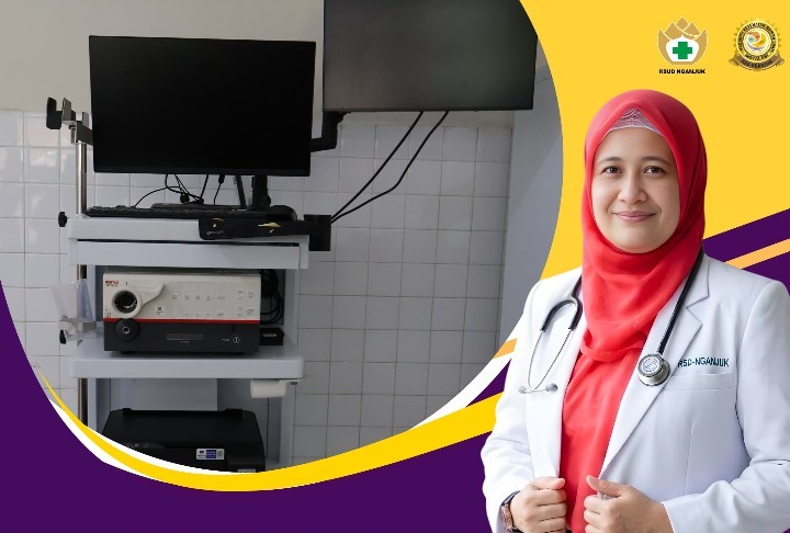 RSUD Nganjuk Hadirkan Layanan Endoskopi Sinus THT untuk Pemeriksaan Rongga Hidung dan Sinus