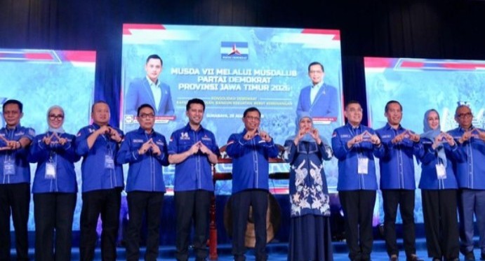 Emil Dardak Kembali Pimpin Demokrat Jatim, Didukung 40 Pemegang Hak Suara Secara Aklamasi